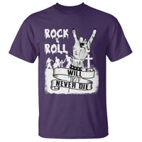 Halloween Rock N Roll T Shirt Will Never Die Zombie - Wonder Print Shop