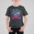 Halloween Rock N Roll T Shirt For Kid Vibing With My Demons - Wonder Print Shop