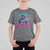 Halloween Rock N Roll T Shirt For Kid Vibing With My Demons - Wonder Print Shop