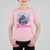 Halloween Rock N Roll T Shirt For Kid Vibing With My Demons - Wonder Print Shop