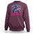 Halloween Rock N Roll Sweatshirt Vibing With My Demons - Wonder Print Shop