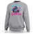 Halloween Rock N Roll Sweatshirt Vibing With My Demons - Wonder Print Shop