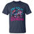 Halloween Rock N Roll T Shirt Vibing With My Demons - Wonder Print Shop