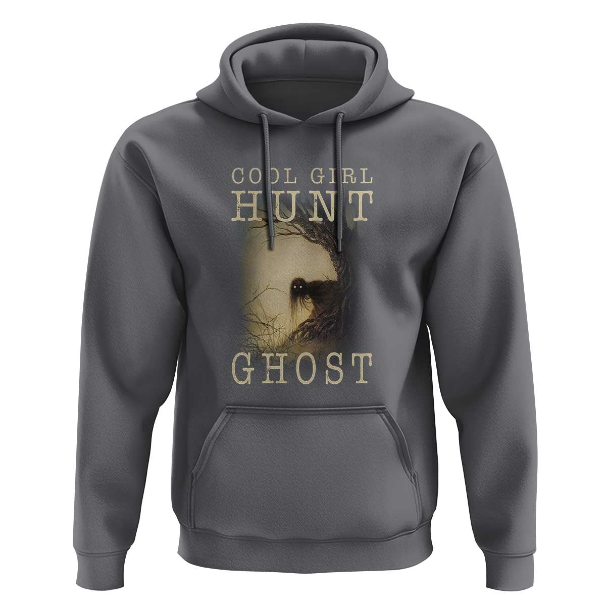 Cool Girls Hunt Ghost Hoodie Paranormal Investigator Creepy Halloween