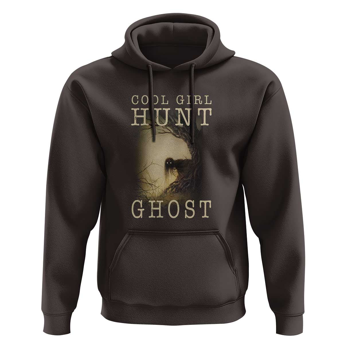 Cool Girls Hunt Ghost Hoodie Paranormal Investigator Creepy Halloween