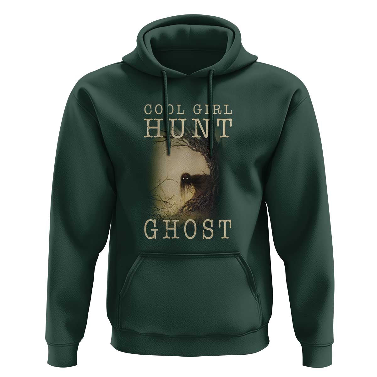 Cool Girls Hunt Ghost Hoodie Paranormal Investigator Creepy Halloween