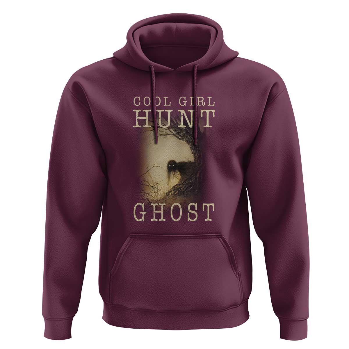 Cool Girls Hunt Ghost Hoodie Paranormal Investigator Creepy Halloween