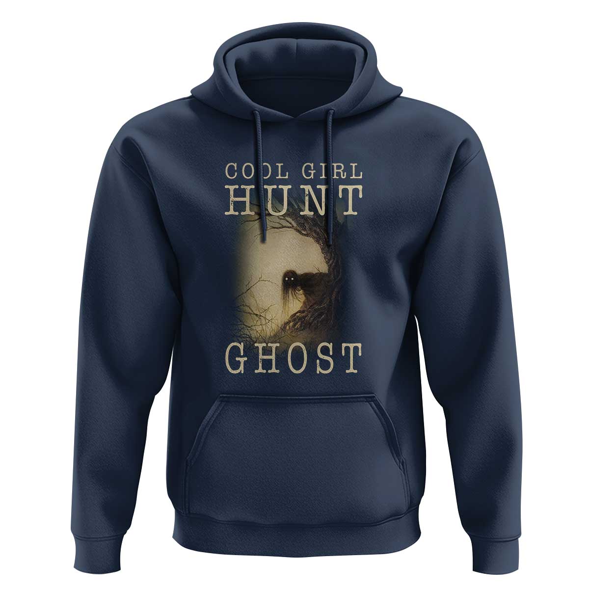 Cool Girls Hunt Ghost Hoodie Paranormal Investigator Creepy Halloween