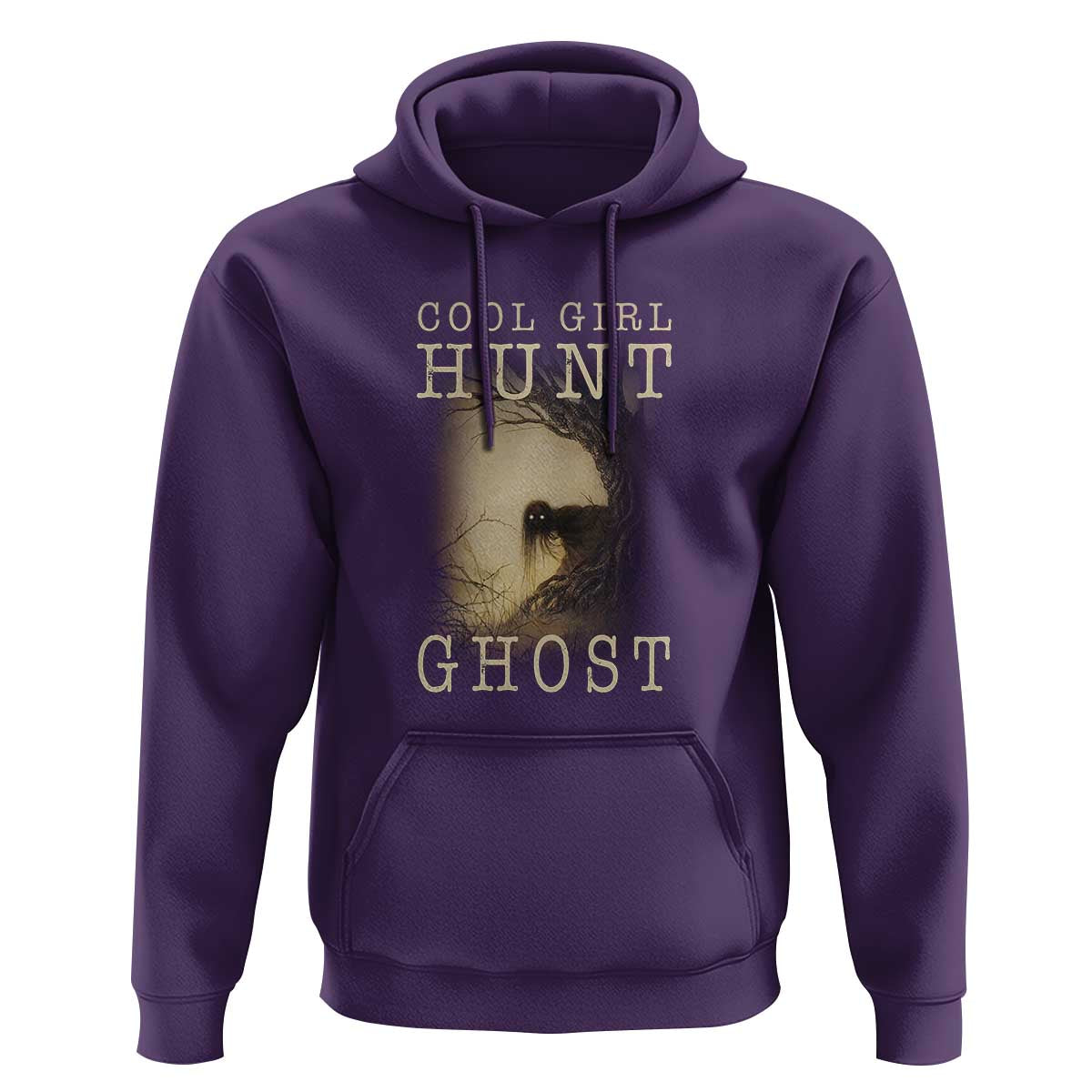 Cool Girls Hunt Ghost Hoodie Paranormal Investigator Creepy Halloween