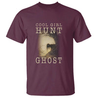 Cool Girls Hunt Ghost T Shirt Paranormal Investigator Creepy Halloween - Wonder Print Shop