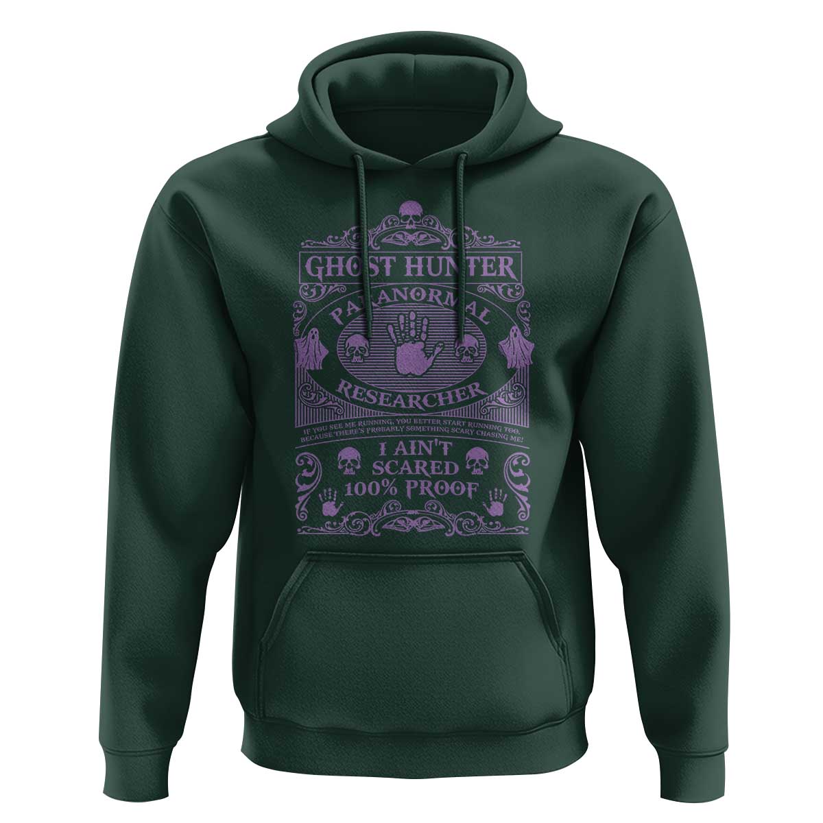 Ghost Hunting Hoodie Halloween Paranormal Researcher