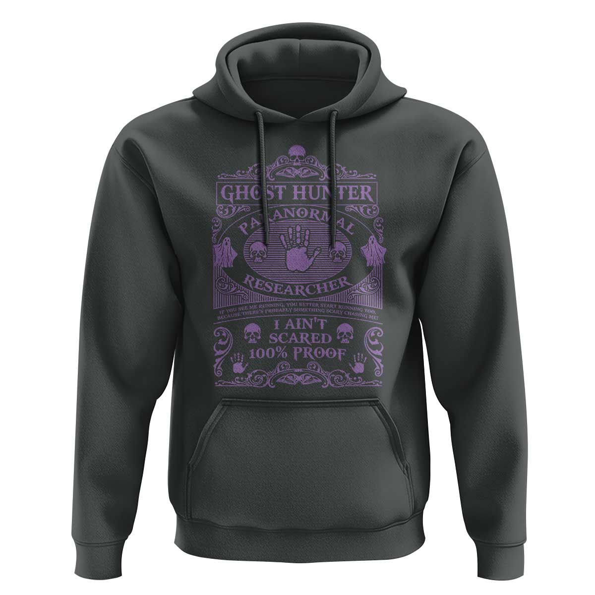 Ghost Hunting Hoodie Halloween Paranormal Researcher