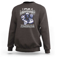 Ghost Hunting Sweatshirt I Speak 4 Languages Paranormal Halloween - Wonder Print Shop