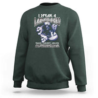 Ghost Hunting Sweatshirt I Speak 4 Languages Paranormal Halloween - Wonder Print Shop