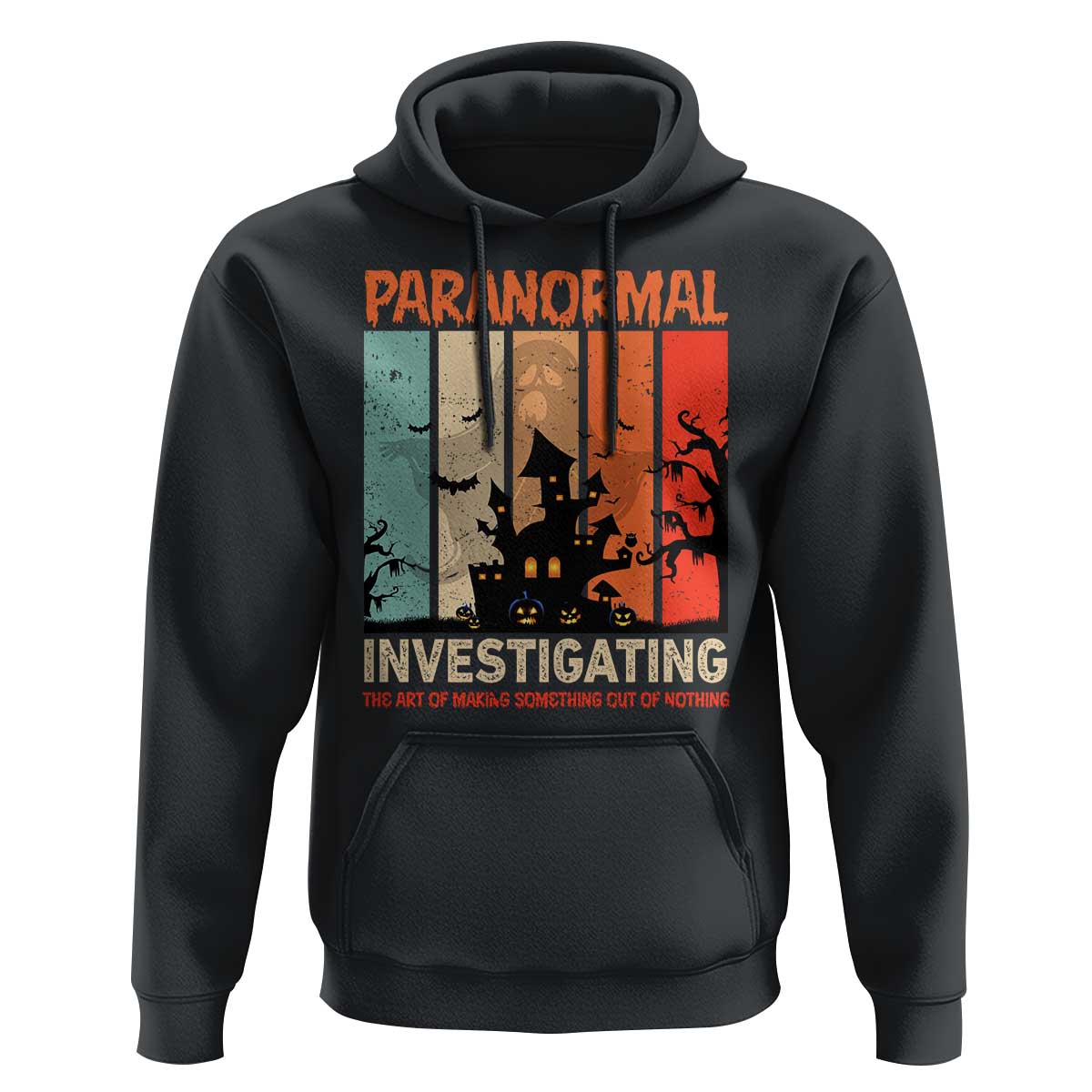 Paranormal Investigator Hoodie Ghost Hunting Creepy Halloween