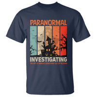 Paranormal Investigator T Shirt Ghost Hunting Creepy Halloween - Wonder Print Shop