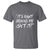 Funny Halloween Ghost Hunting T Shirt It's Right Behind Me Isn't It - Wonder Print Shop