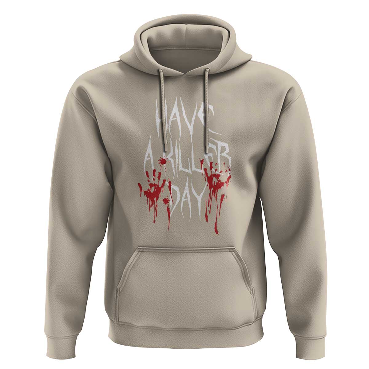 Funny Halloween Hoodie Have A Killer Day Blood