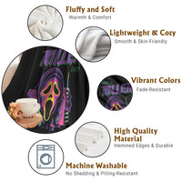 Funny Halloween Throw Blanket Have A Killer Day - Wonder Print Shop