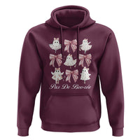 Coquette Halloween Hoodie Pas De Boo-rée Ghost Ballerina