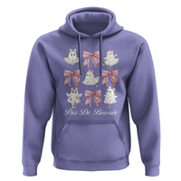 Coquette Halloween Hoodie Pas De Boo-rée Ghost Ballerina