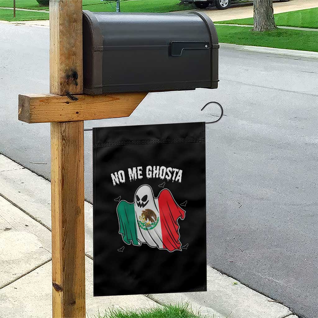 Mexico Halloween Garden Flag No Me Ghosta Mexican Ghost - Wonder Print Shop