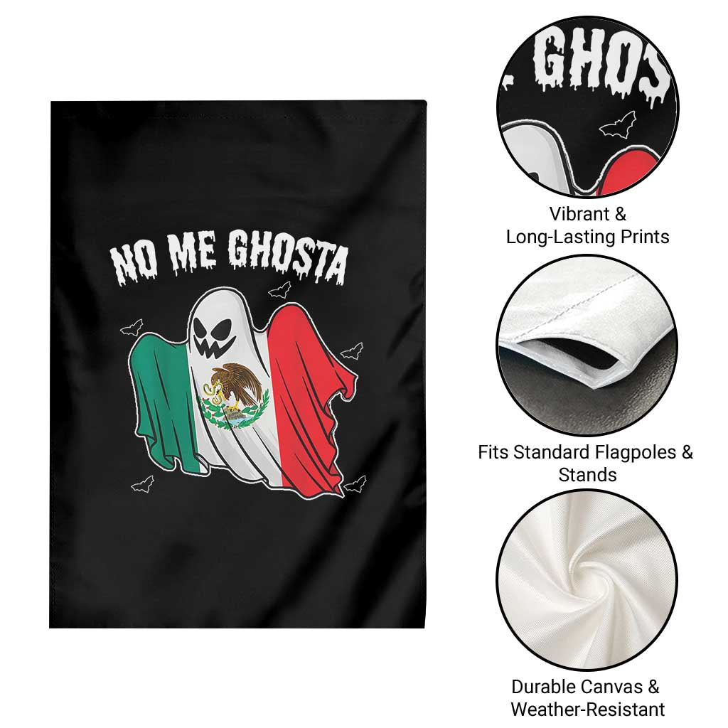Mexico Halloween Garden Flag No Me Ghosta Mexican Ghost - Wonder Print Shop