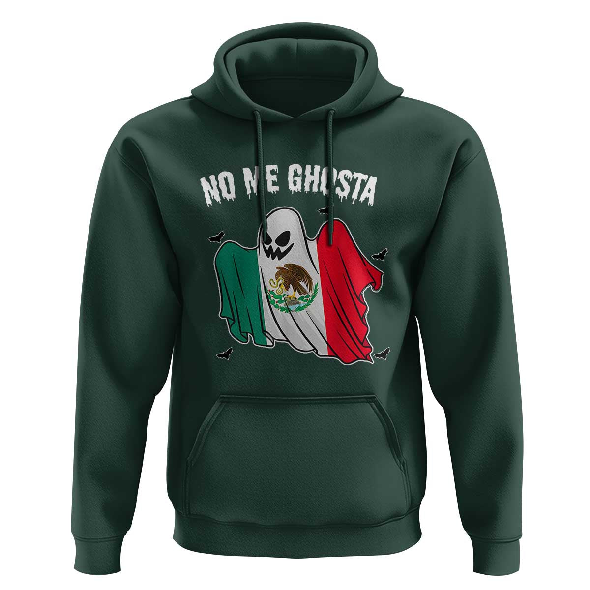 Mexico Halloween Hoodie No Me Ghosta Mexican Ghost