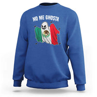 Mexico Halloween Sweatshirt No Me Ghosta Mexican Ghost - Wonder Print Shop