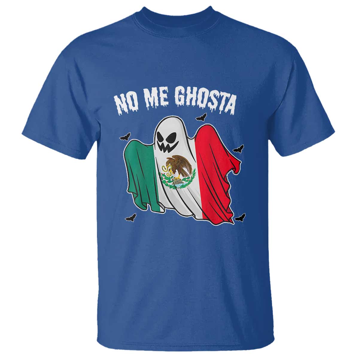 Mexico Halloween T Shirt No Me Ghosta Mexican Ghost - Wonder Print Shop