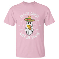 Mexico Halloween T Shirt Forget Candy Give Me Tacos Cute Mexican Ghost - Wonder Print Shop