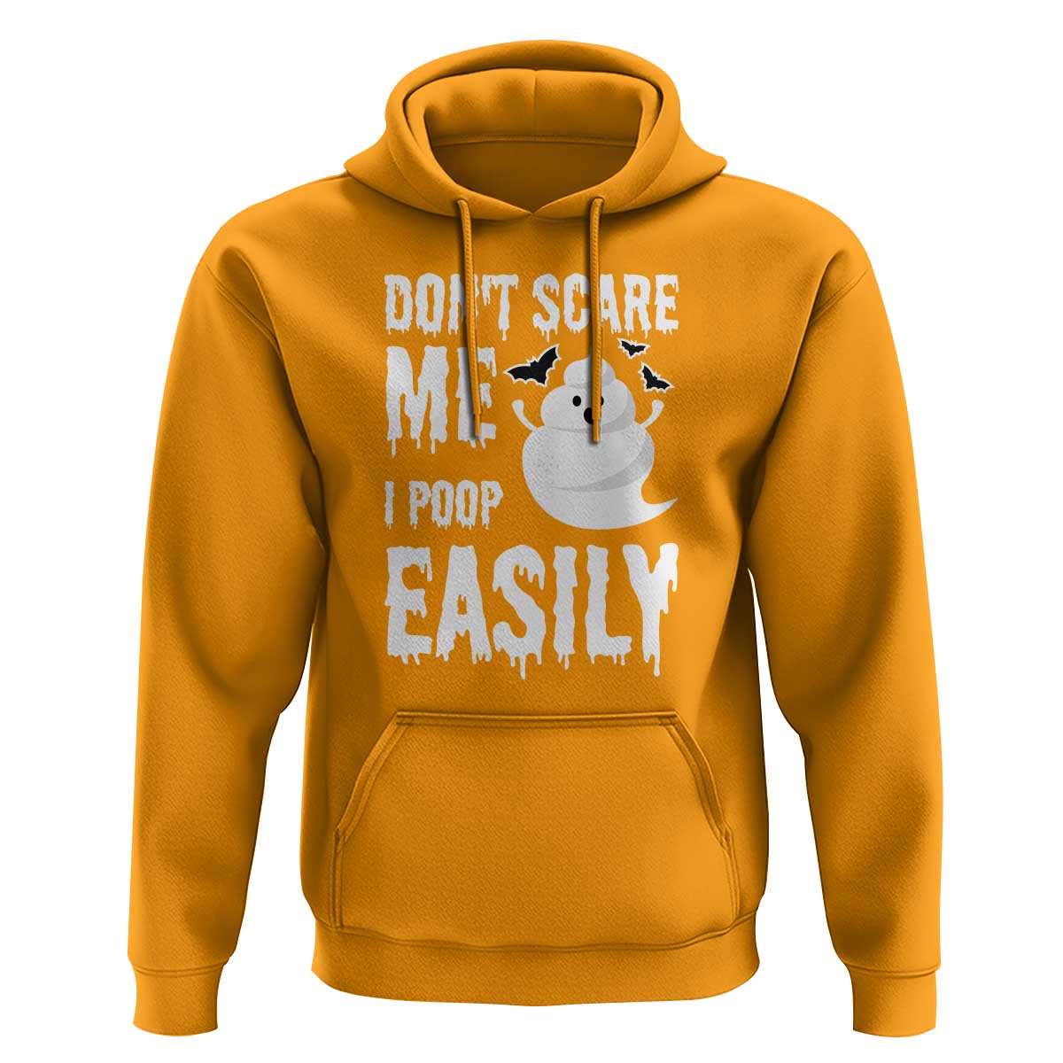 Funny Halloween Hoodie Don't Scare Me I Poop Easily