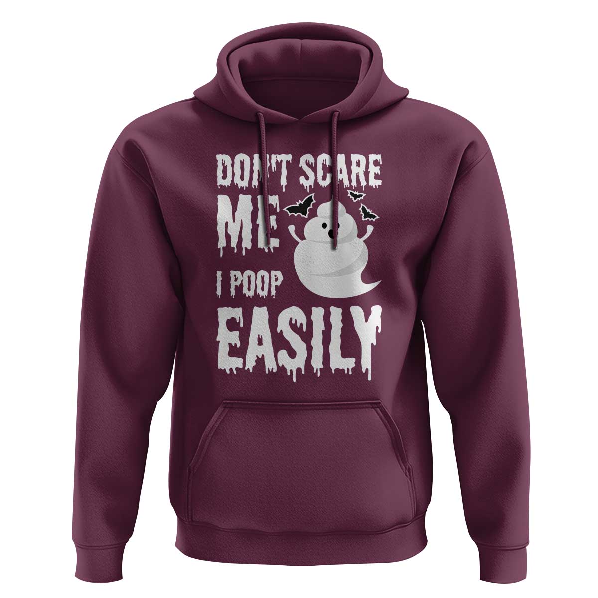 Funny Halloween Hoodie Don't Scare Me I Poop Easily