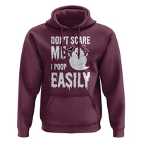 Funny Halloween Hoodie Don't Scare Me I Poop Easily