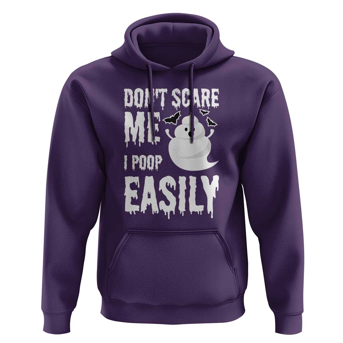 Funny Halloween Hoodie Don't Scare Me I Poop Easily