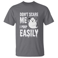 Funny Halloween T Shirt Don't Scare Me I Poop Easily - Wonder Print Shop