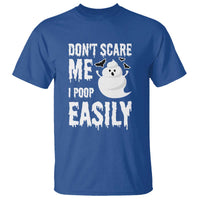Funny Halloween T Shirt Don't Scare Me I Poop Easily - Wonder Print Shop
