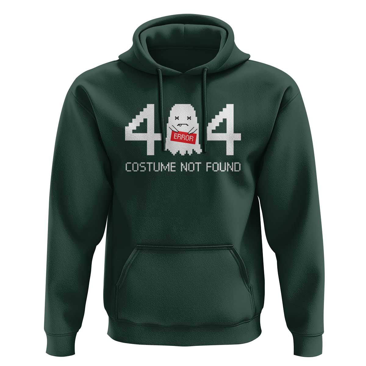 Funny Halloween Hoodie 404 Error Costume Not Found