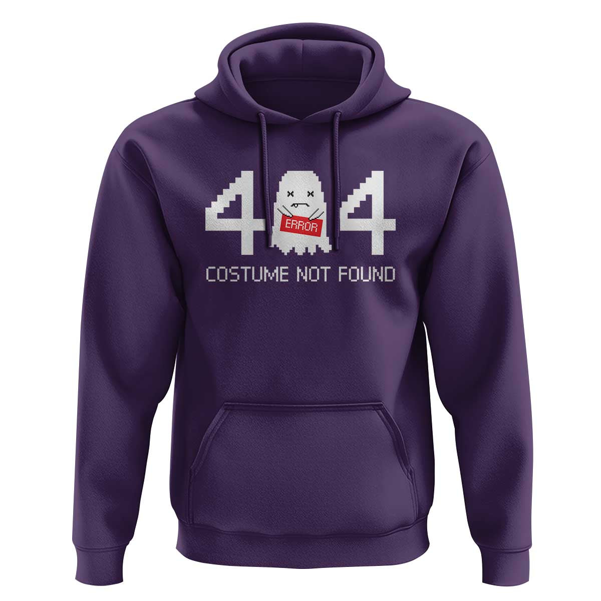 Funny Halloween Hoodie 404 Error Costume Not Found