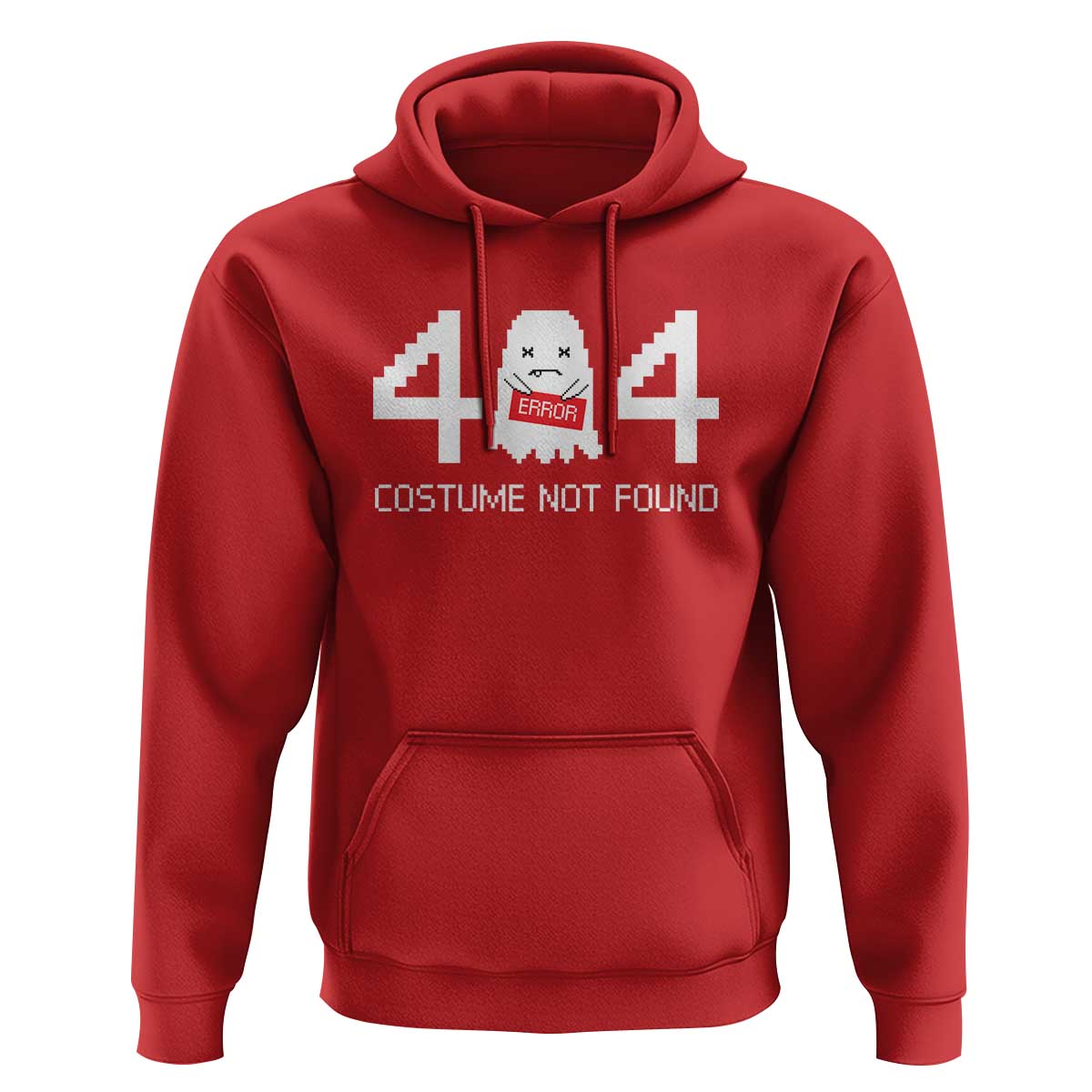 Funny Halloween Hoodie 404 Error Costume Not Found