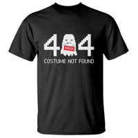 Funny Halloween T Shirt 404 Error Costume Not Found - Wonder Print Shop
