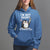I'm Not Short I'm Penguin Size Angry But Cute Hoodie - Wonder Print Shop