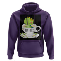 Funny Dinosaur Tea Rex Hoodie