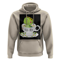 Funny Dinosaur Tea Rex Hoodie