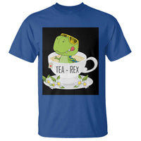 Funny Dinosaur Tea Rex T Shirt - Wonder Print Shop