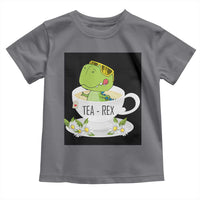 Funny Dinosaur Tea Rex Toddler T Shirt