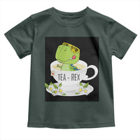Funny Dinosaur Tea Rex Toddler T Shirt