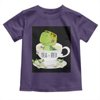 Funny Dinosaur Tea Rex Toddler T Shirt
