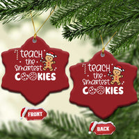 Christmas Best Teacher Christmas Ornament I Teach The Smartest Little Cookies - Wonder Print Shop