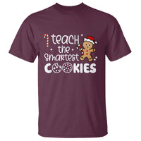 I Teach The Smartest Little Cookies Christmas Best Teacher T Shirt - Wonder Print Shop